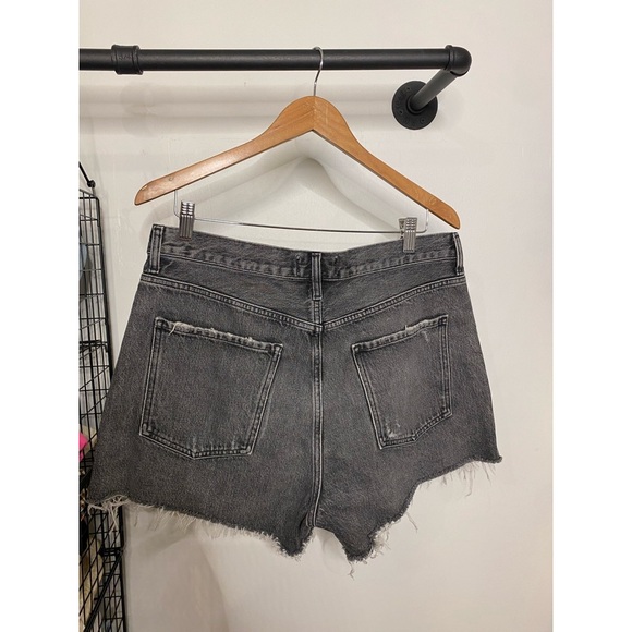 Agolde Dee Denim Shorts - Picture 6 of 8